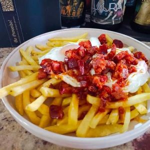 Patatas con zorza